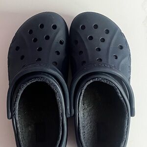 Navy Clog Crocs
